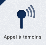 Appel à témoins