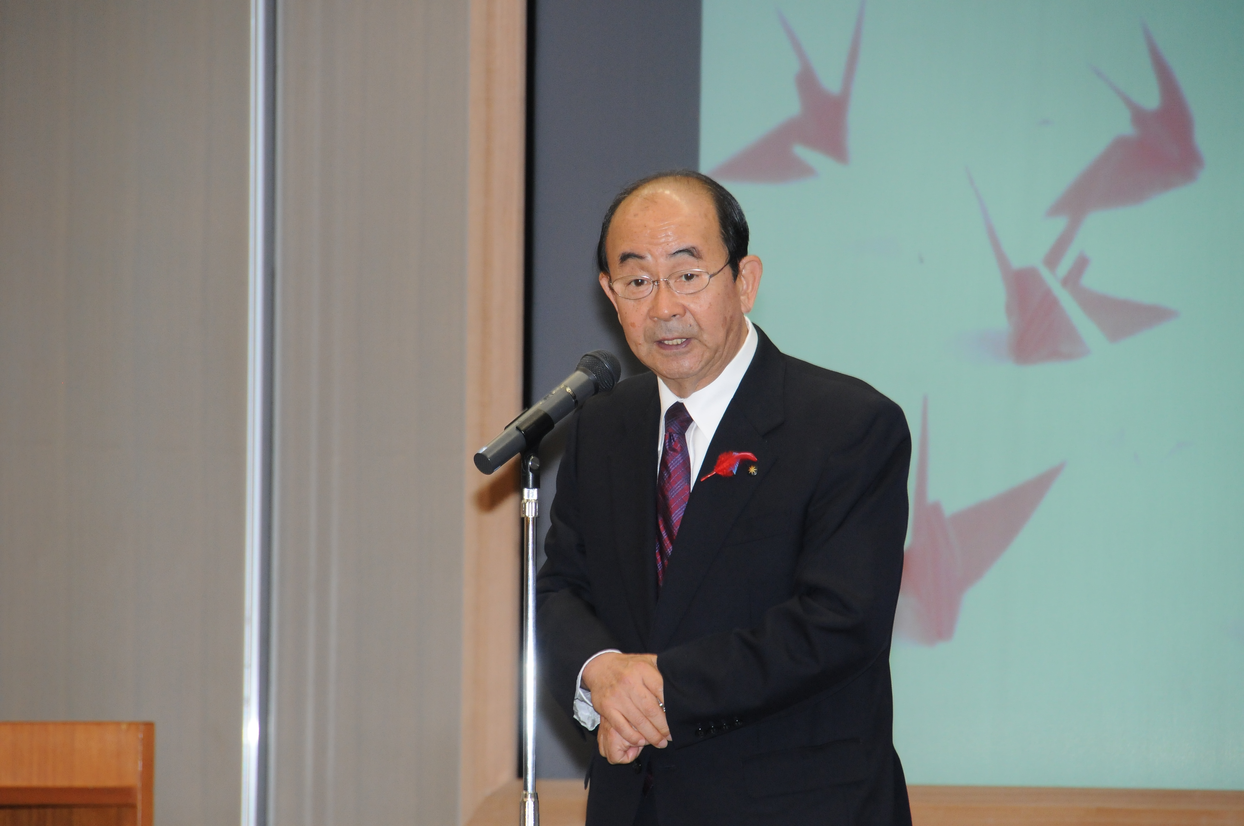 野坂米子市長の挨拶