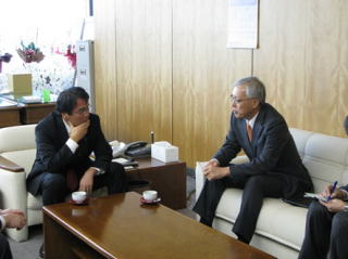 松原拉致問題担当大臣が駐日韓国大使と会談しました