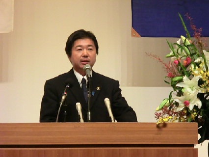 高橋水戸市長の挨拶